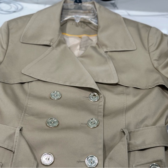 Calvin Klein Double Breasted Trench - Picture 12 of 15